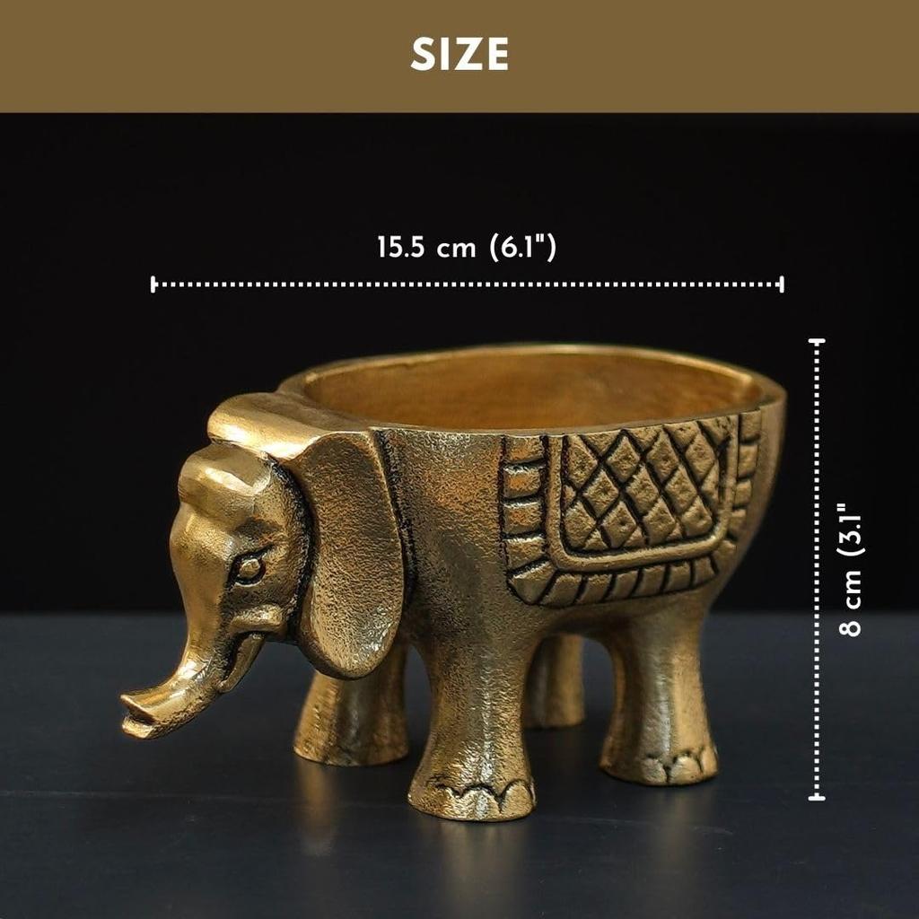 Набор подсвечников Слон (2 шт), Elephant for Good Luck Candle Holder Set of 2,  Behoma