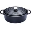 Чугунная жаровня Le Creuset Signature овальная 35 см чёрная (21178350000430)