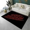 Retro H Harleys Racing Moto Non Slip Area Rug for Living Room,Bedroom,Playroom,Soft Carpet Floor Mat Home Decor Rug Kids Room