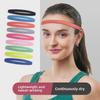 Unisex Summer Sports Sweat-Absorbing Headband: Non-Slip, Antiperspirant for Running, Fitness, and Basketball