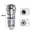 1Pcs Chuck Tools Part Electric Hammer Conversion Adapter  For Drill Holes In Walls Bricks