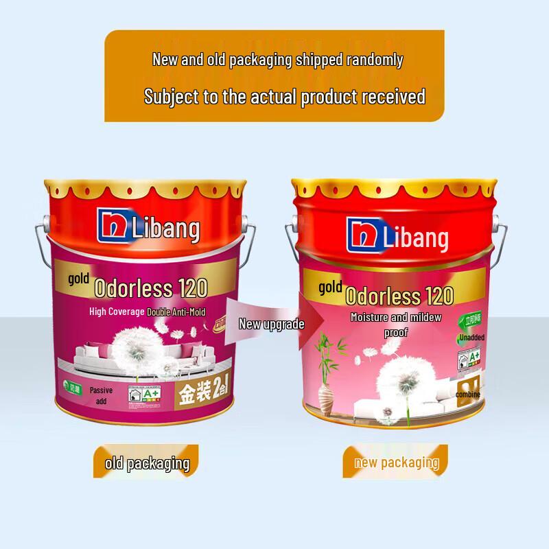 Nippon Paint Gold Без запаха 120 Краска для внутренних стен 2-в-1
