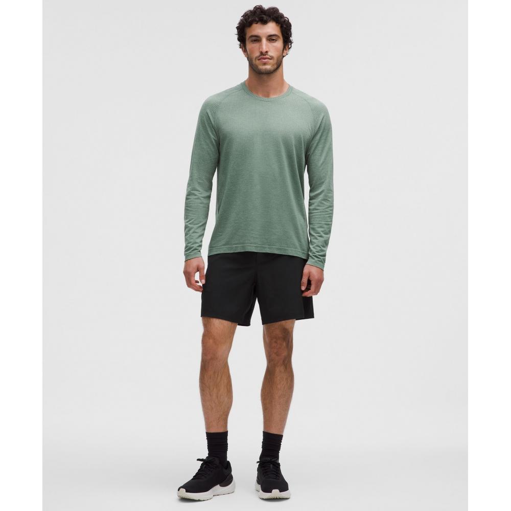 Lululemon Шорты Face Breaker с подкладкой 7 дюймов *Обновленные Чёрные