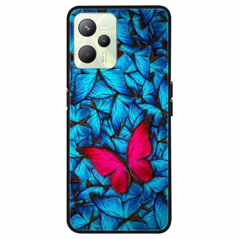 For Oppo Realme C35 Case Cover Bumper On For Realme C35 TPU Soft Silicone Back Cover Case Realme C35 C 35 RealmeC35 Coque Fundas