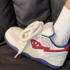 Американская платформа туфли хлебцы женские 2025 весна и осень новые ins тренд нишевые студенческие ретро спортивные дышащие кеды