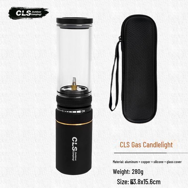 CLS Портативная наружная газовая лампа-свеча для кемпинга 