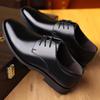 Spring and Autumn Youth British Casual Business Formal Leather Shoes Men's Shoes Wedding Shoes Single Shoes Work Shoes Waterproof Lightweight
