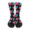 Смешные носки 67 Crew Socks Six Seven Ice Cream Drips Socks 6 7 Мем Повседневные носки для женщин мужчин Уличная одежда для тренировок