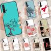 Чехол для Huawei Nova 12i 12s 7i 8i 11i 9 10 SE Y90 Y60 Y70 Y72 Y61 Y91 P30 P40 Lite P60 Pro с текстом песни All Too Well