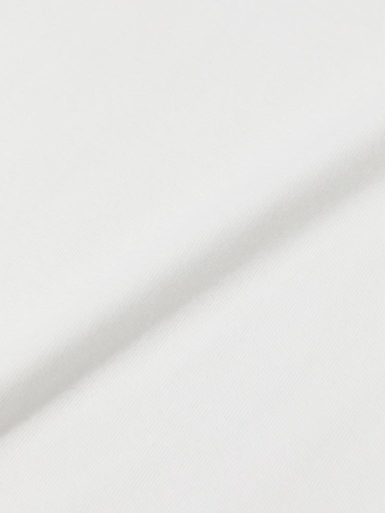 GLOWNY G Baby Tee (Long Version) (White)