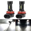 2Pcs H8 H11 LED Bulb H16 JP 9005 HB3 9006 HB4 Led Lamp Super Bright Car Fog Lights Day Driving Running Light 12V 6000K White
