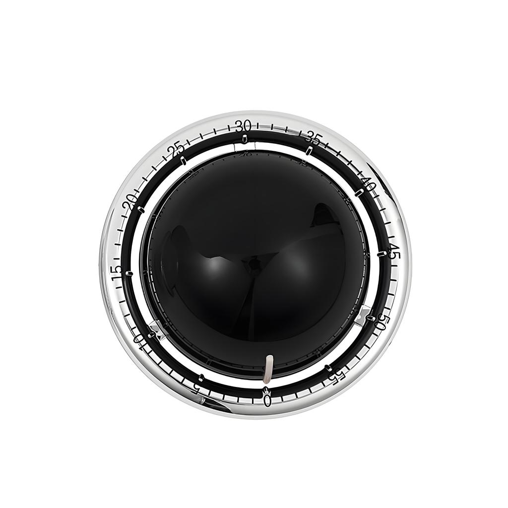 Механический кухонный таймер без батареек | 60-минутный заводной с громким сигналом и магнитной задней крышкой | для приготовления пищи, классной комнаты, домашнего использования