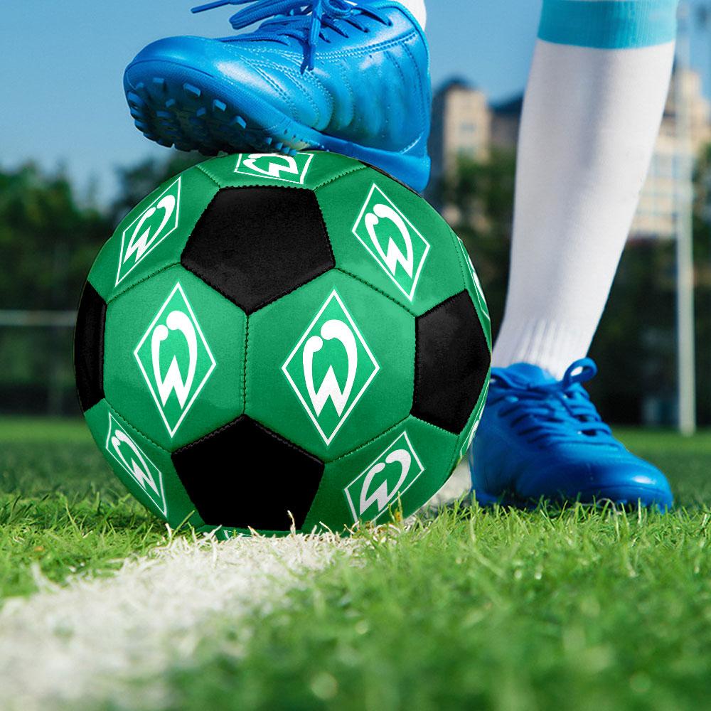SV Werder Bremen Soccer Ball Size 5 Colorful Machine Stitched PVC Competition Ready Durable High-Bounce