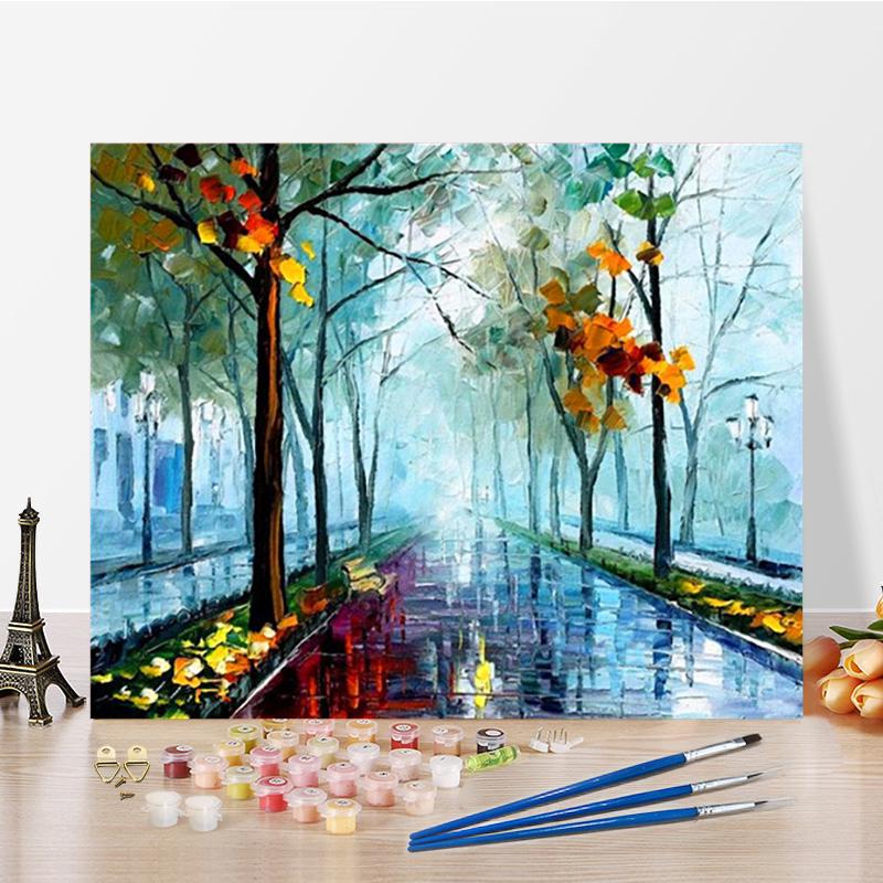 Искусство DIY Картина по номерам Цифровая картина маслом Хобби Картина маслом по номерам Картина Домашний декор Алмазная живопись