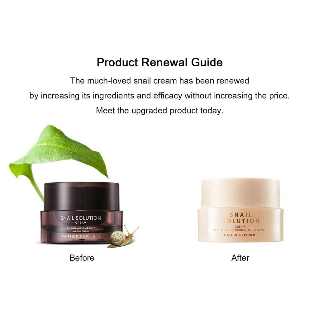 Nature Republic Крем-раствор для улитки 52мл