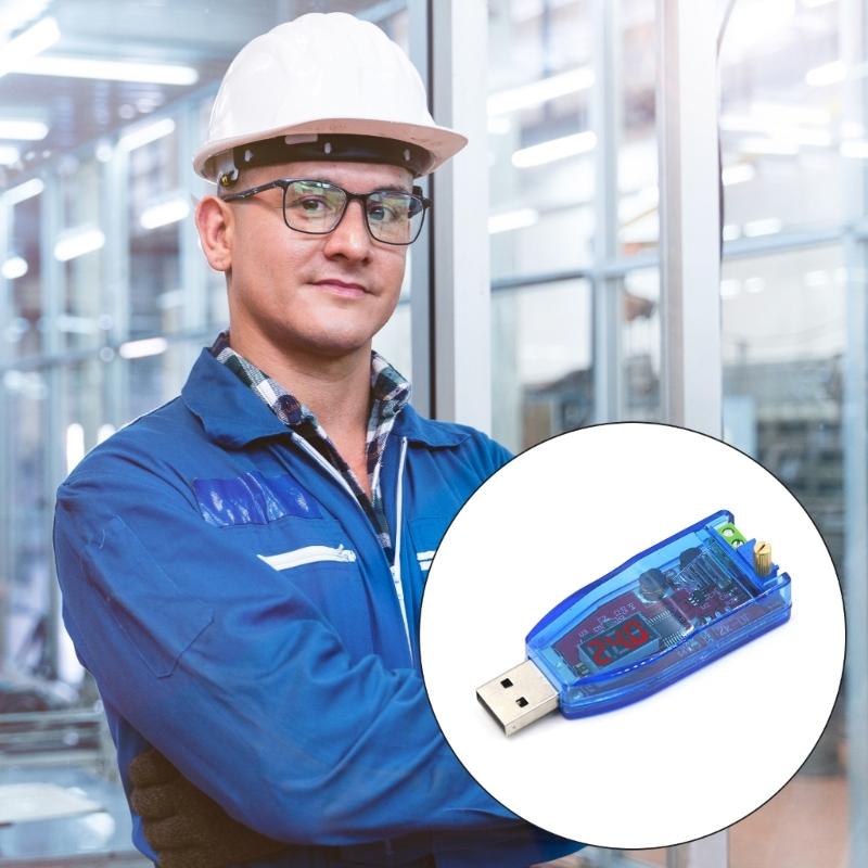 Компактный DC-преобразователь напряжения Buck-Boost USB-модуль, обеспечивающий несколько напряжений с защитой от перегрузки