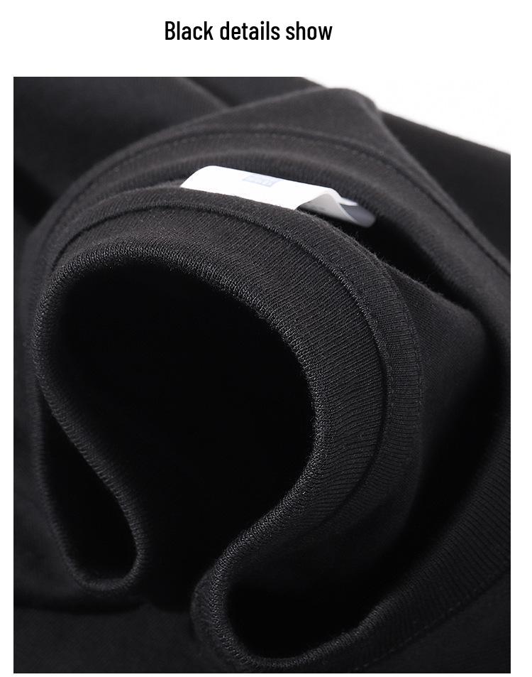 Унисекс Футболка с длинным рукавом в рубчик из чистого хлопка | Повседневный свободный базовый слой