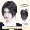 Clip In Hair Toppers Wigs with Bangs Hair Extension Fringe Hair Pieces  Hair Loss