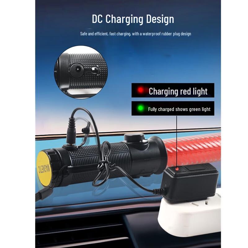 Rechargeable LED Traffic Command Baton
