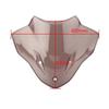 Motorcycle Screen Double Bubble Windshield Deflector Protector WindScreen For BMW S1000R S1000 R 2014 2015 2016 2017 2018