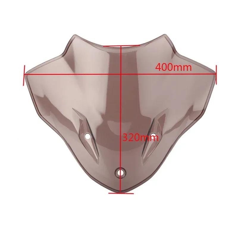 Motorcycle Screen Double Bubble Windshield Deflector Protector WindScreen For BMW S1000R S1000 R 2014 2015 2016 2017 2018
