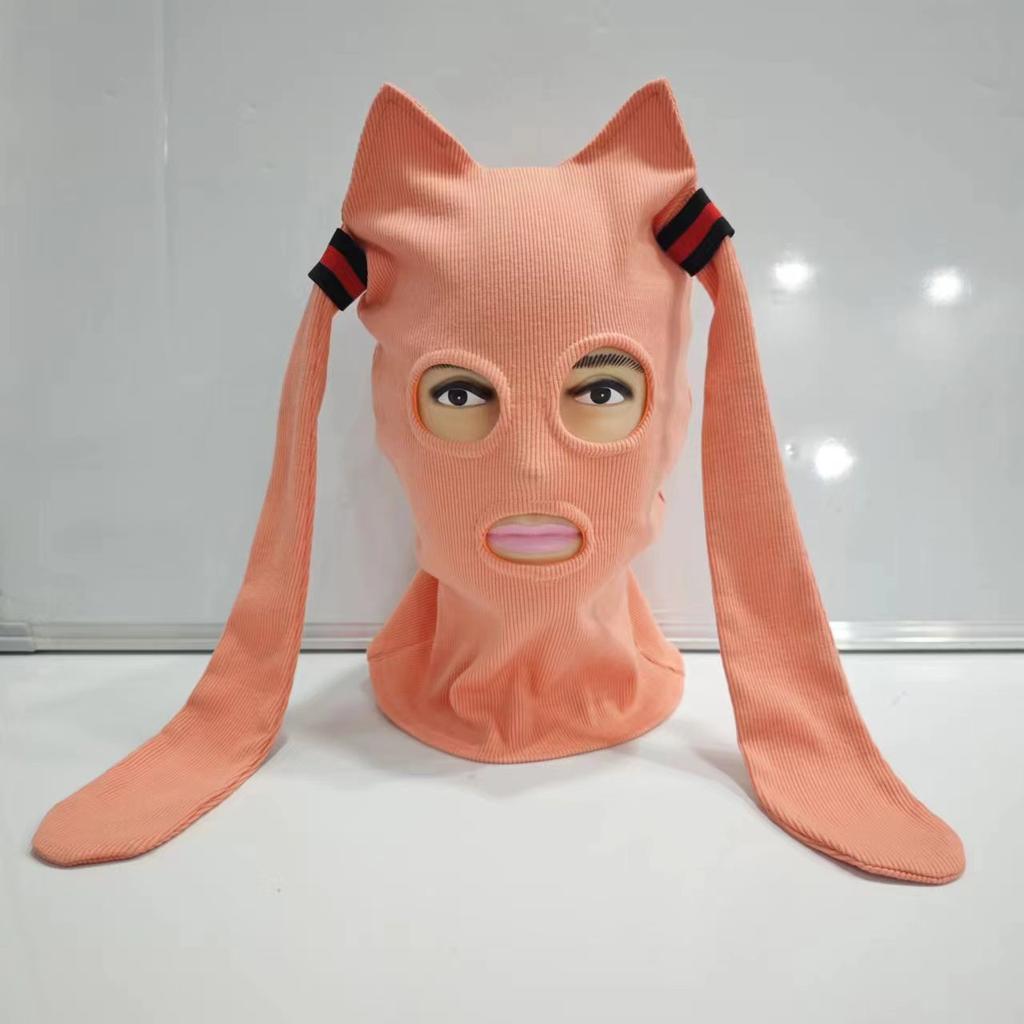 New Hatsune Miku kidnapper hood game two-dimensional hat cosplay community mask miku mask