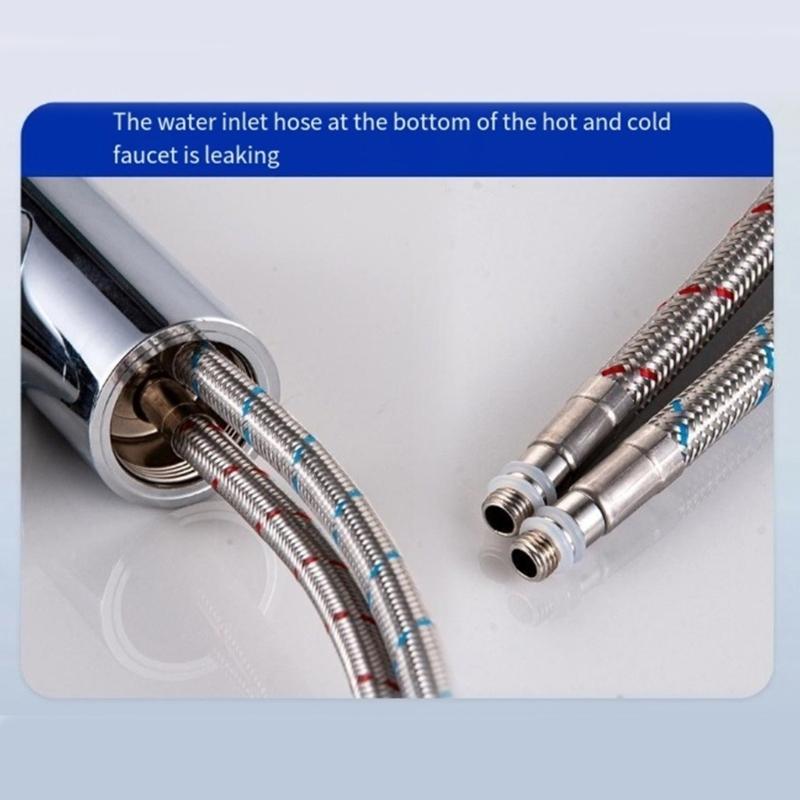 Food Grade Silicone Gasket Assortment Set Sealing O Rings Plumbing Sealing Washers Flat Gasket  for Shower Tube Washer