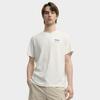 Fila Наследие Мода Повседневный Классический Мягкий Легкий Дышащий Футболка с Коротким Рукавом Мужские Топы Облачно-Грибной-Белый F11M538121FWT