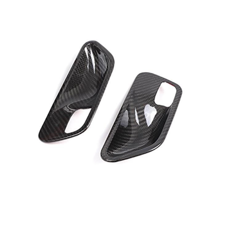 2 шт./компл., натуральное углеродное волокно, внутренняя дверная ручка автомобиля, накладка на чашу для BMW 3 4 серии f30 f32 f35 316i 318i 320li