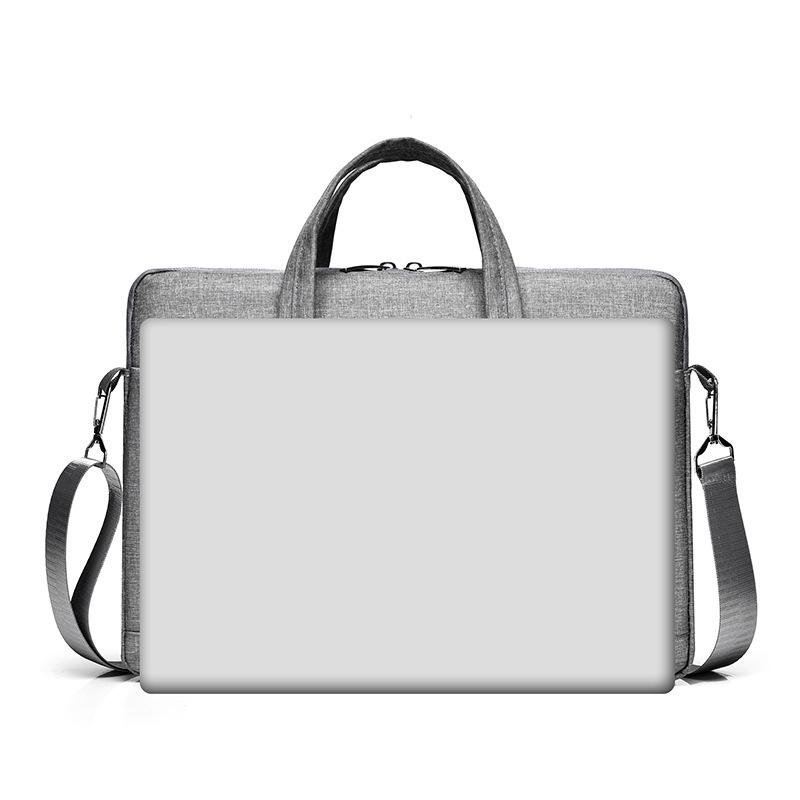 Мужской Портативный Мессенджер-Портфель - Большая Вместимость, Сумка для Ноутбука и Документов (13-15.6 дюймов)
