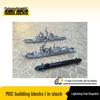 Platinum Brick Blocks MOC-175975-1 Ticonderoga-class Cruiser Model 1:300