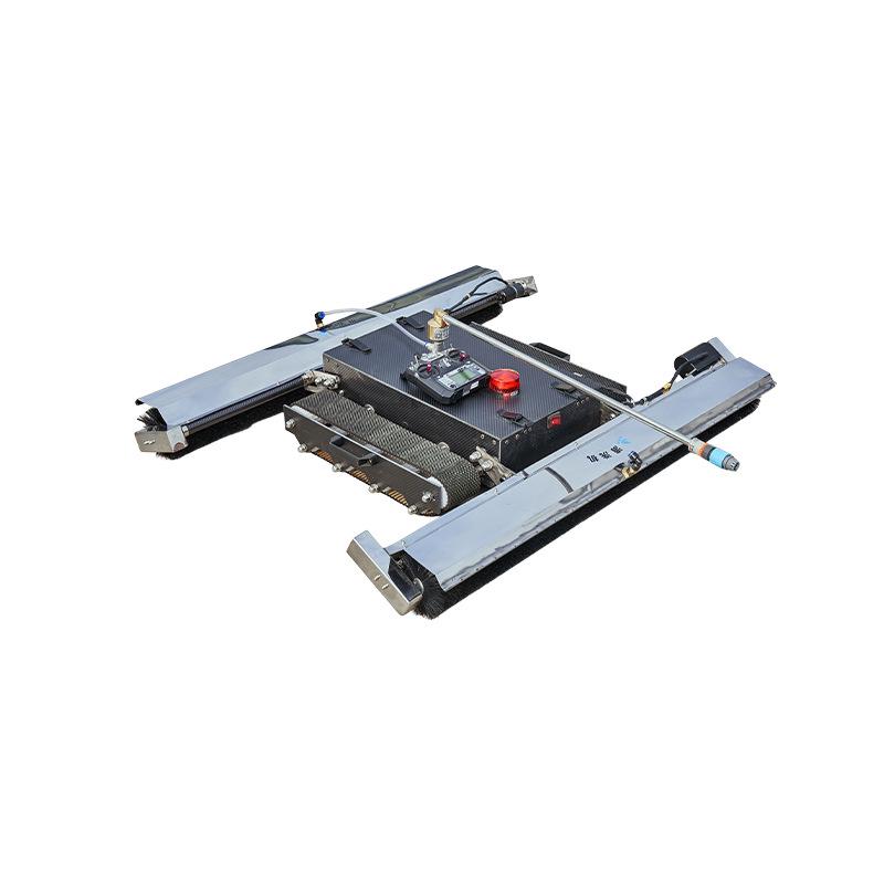 Solar Panel Crawler Robot for Automatic Dry Cleaning