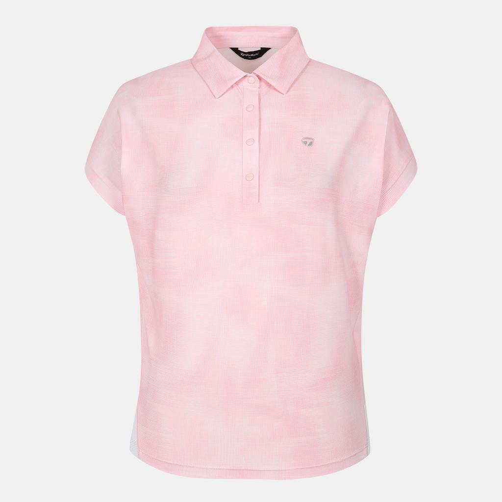 TAYLORMADE APPAREL Women'S Patterned Collared Short Sleeve T-Shirt T8031To6241-403