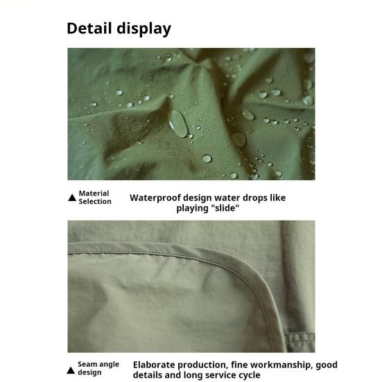 Нейлоновый фартук, водонепроницаемый, устойчивый к пятнам, повседневный жилет, однотонный жилет без рукавов, рабочая одежда с карманами для кухни, рукоделие, живопись