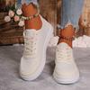 Fashion Fashion Women's Shoes Front Lace-up Women's Vulcanize Shoes Round Head New Plus Size Comfortable Casual Shoes Size 36-43