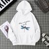 Dragonfly print Hooded Sweatshirts for Spring and Autumn 6813