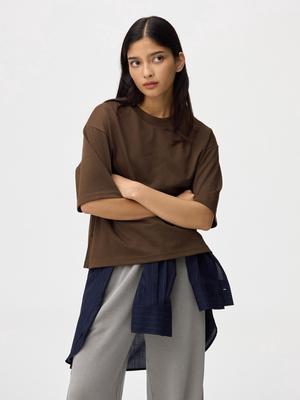 Широкая футболка Dry с рукавами 5 минут 