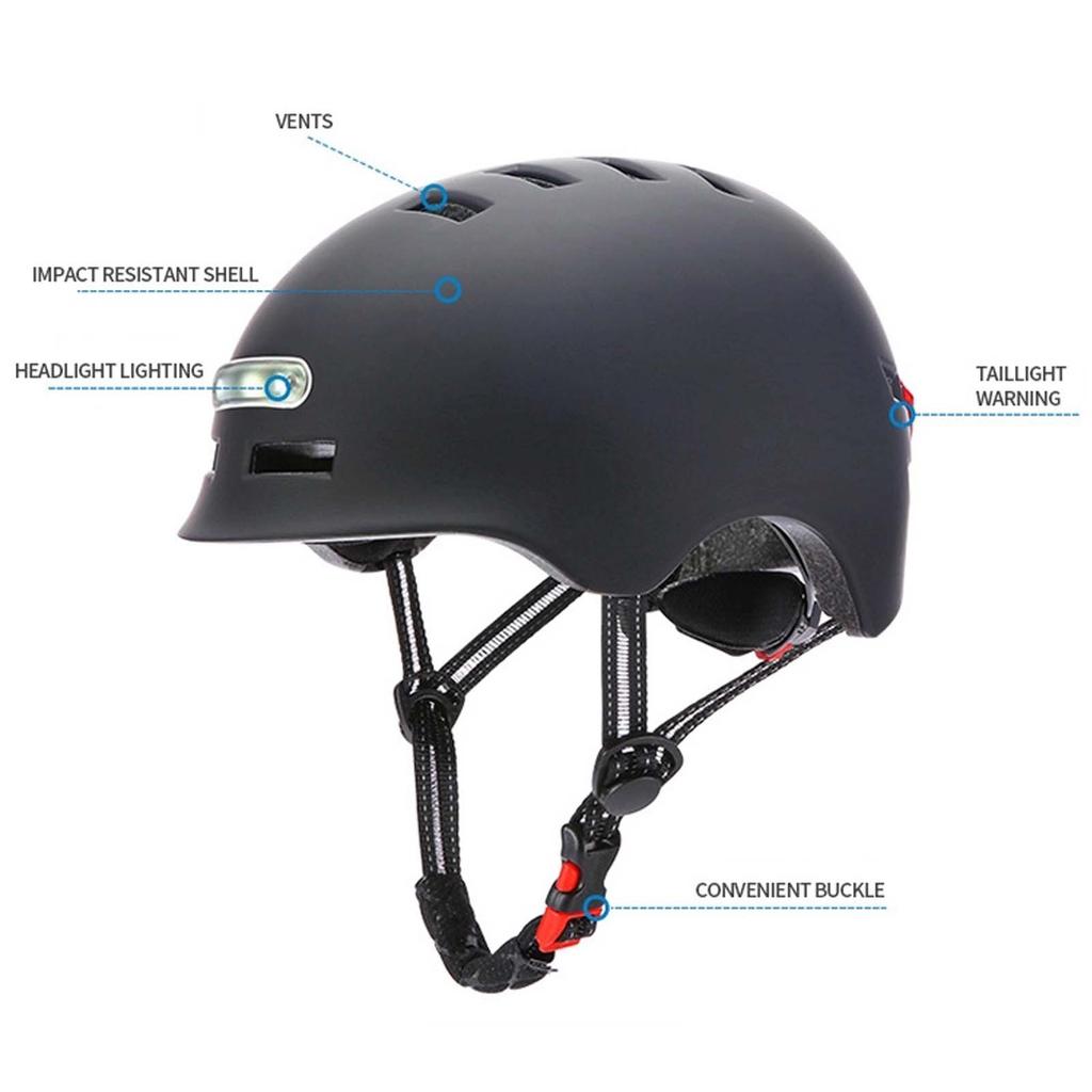 Hot Selling Led Light Electric Scooter Helmets Outdoor Sports Motorcycle Bicycle Bike Cycling Helmet for Kid Adult
