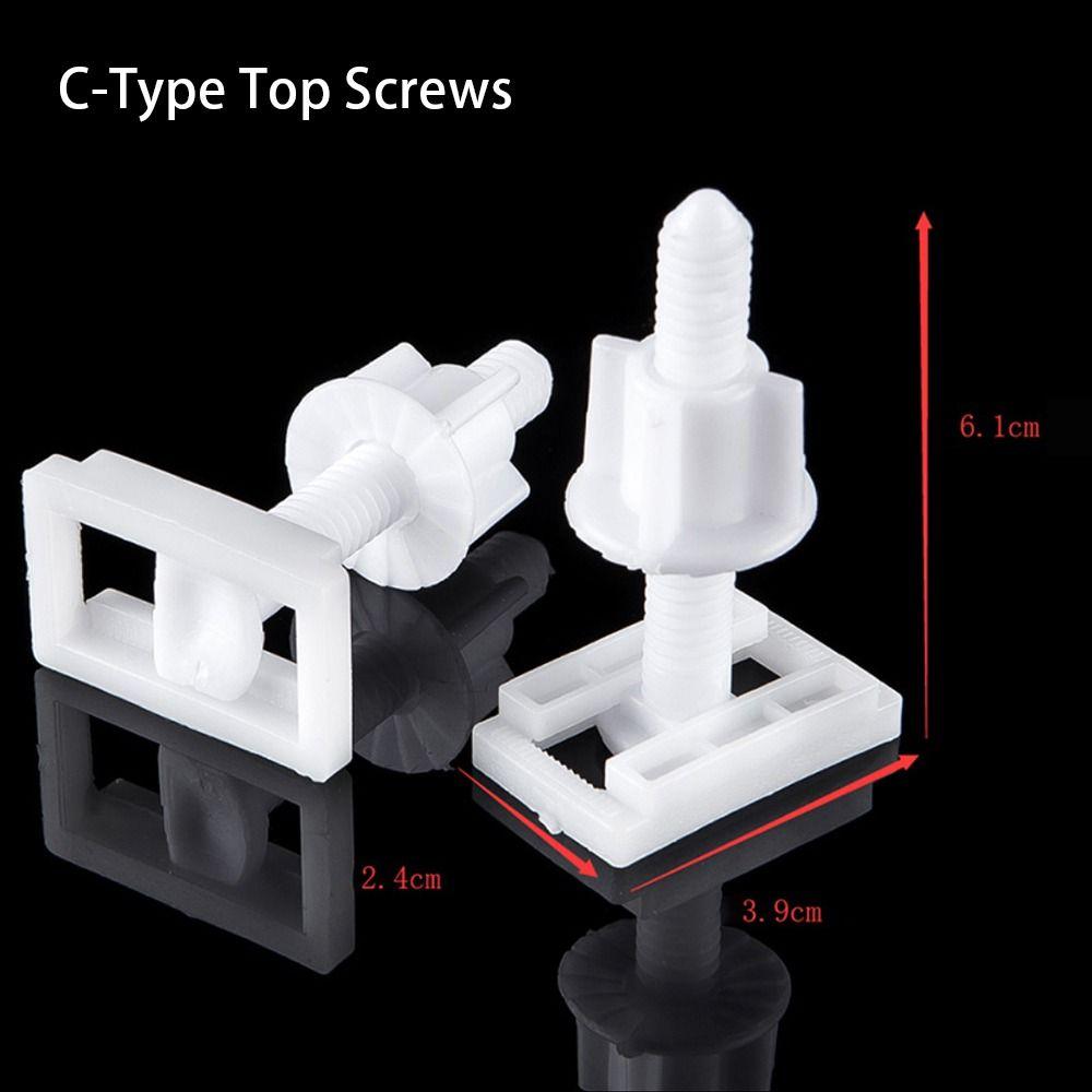 1 пара аксессуаров для ванной комнаты, винты для ремонта сиденья унитаза, комплект винтов и шайб