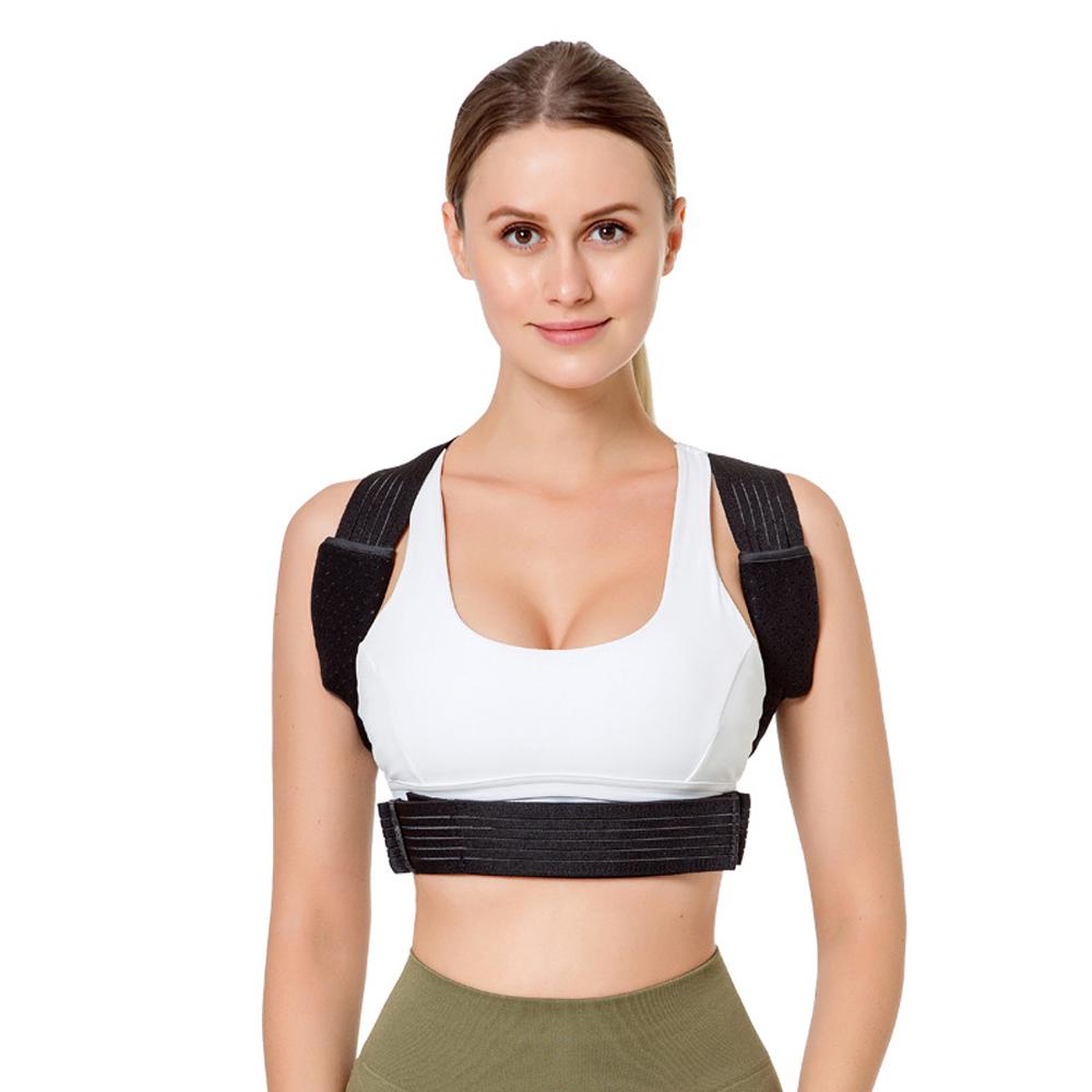 Регулируемый корректор осанки спины, пояс для ключицы, удобный тренажер для осанки, для офиса, дома, школы, пояс для коррекции горба