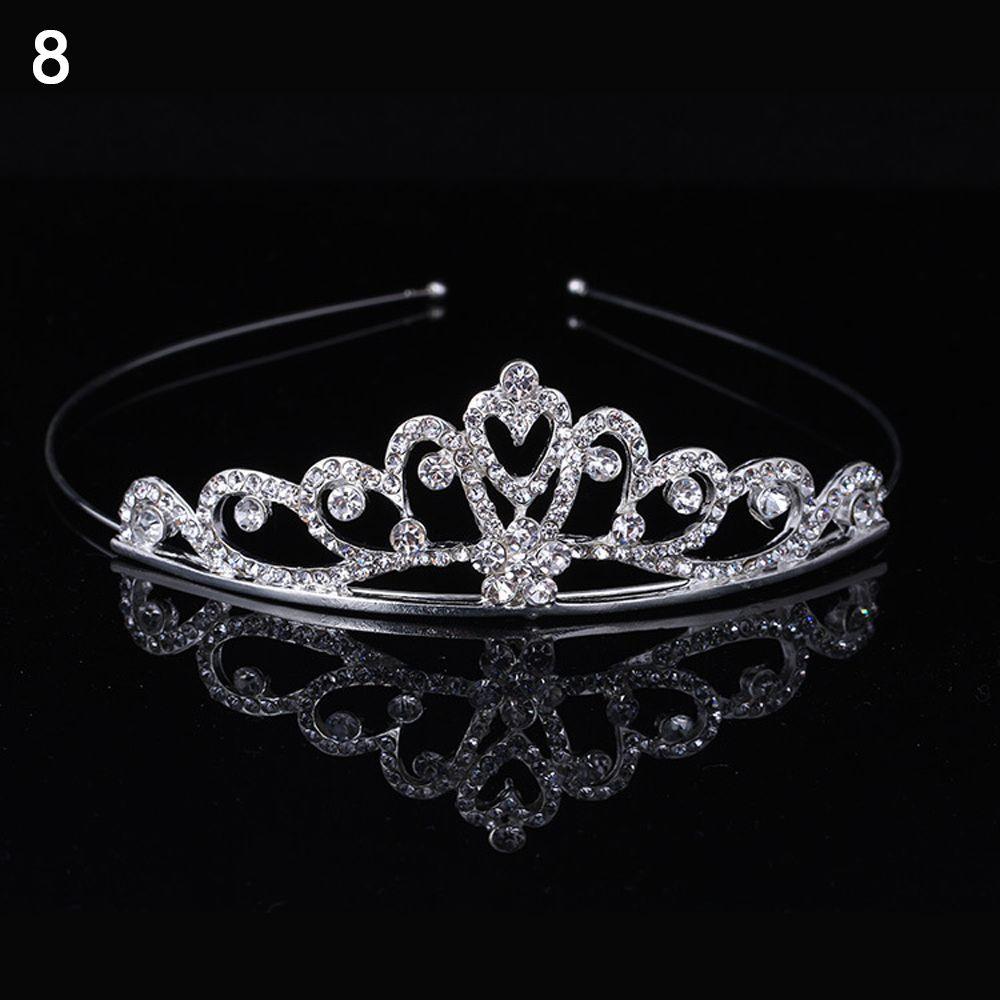 Повязка на голову с королевскими стразами, королевская корона принцессы, хрустальные свадебные диадемы, аксессуары для волос невесты