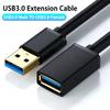 USB3.0 Extension Cable for Smart TV PS4 Xbox One SSD USB To USB Cable Extender Data Cord Mini USB3.0 2.0 Extension Cable