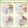 4 in 1 Empty Bottle Kit Leak Proof Liquid Dispenser Bottle Shampoo Empty Container  Business Trip