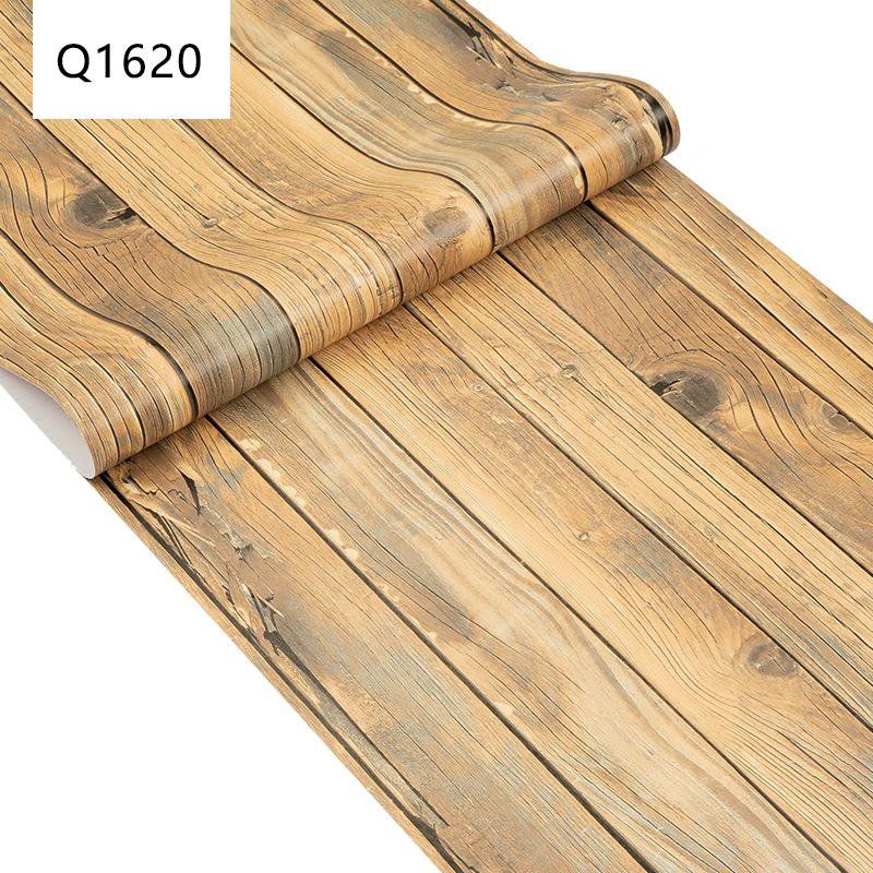 45 см ПВХ дерево полосатый самоклеящиеся обои фон стена стол шкаф мебель ремонт водонепроницаемый стикер