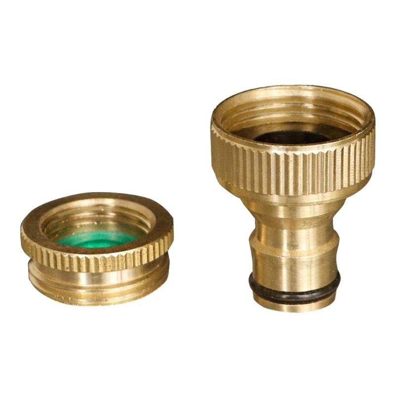Разъем для насадки-распылителя Автомойка Водяные пистолеты 1/2" 3/4" Садовый шланг Латунный соединитель