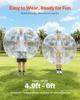 Inflatable Bumper Ball 1-Pack, 5FT/1.5M Body Sumo Zorb Balls for Teen & Adult, 0.8mm Thick PVC Human Hamster Bubble Balls for Outdoor Team Gaming