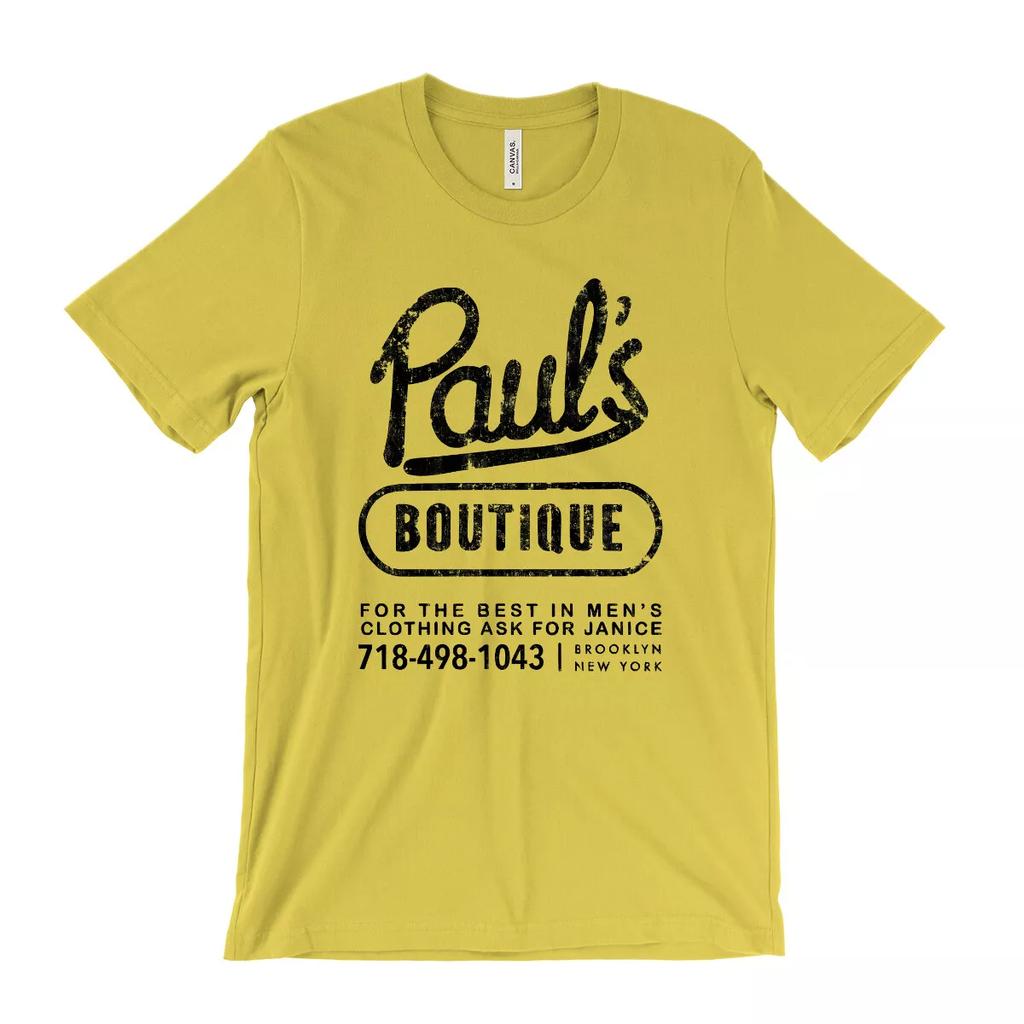 Beastie Boys Paul's Boutique T Shirt - Classic Hip Hop - Def Jam Licensed To ILL Short Sleeve T-Shirt Tee Men Women Summer