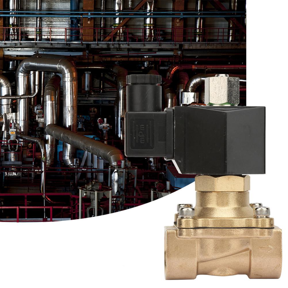 Контроллер жидкости G3 4 Электромагнитный клапан DN20 НЗ Латунный электромагнитный клапан(24 В постоянного тока)