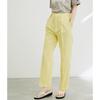 И Брюки-чиносы Слим Брюки для женщин GAS02310 Желтый [Adam Femme] [Устойчивый] (80)