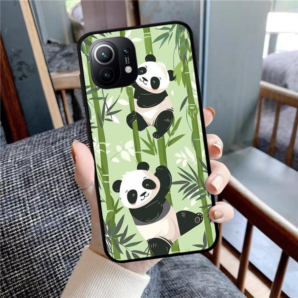 Panda Cute Phone Case For Samsung S 20 21 22 23 Plus Ultra For Redmi Note 8 9 10 11 For Huawei Y 5 6 9